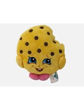Shopkins Kookie Cookie Plush 6 Inch Yellow Cookie Moose Toys Fiesta Yellow Soft